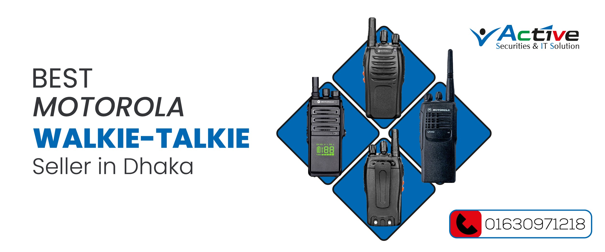 best Motorola walkie-talkie seller in Dhaka | Authorized Supplier